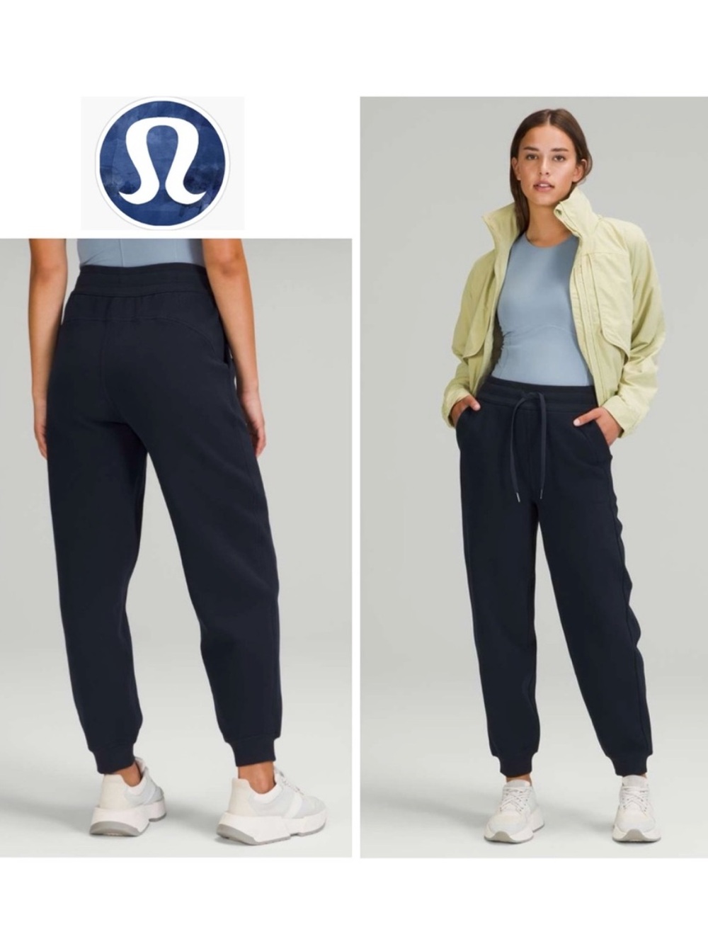 Lululemon Sz 4 Scuba Relaxed High-Rise Jogger in True Navy Size 4